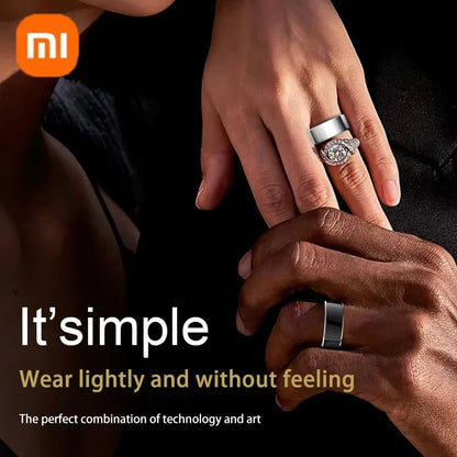 XIAOMI Smart Ring Bluetooth Health Monitoring Blood Oxygen Sleep Heart Rate Multi-Sport Modes Waterproof IP68&5ATM Men Women New